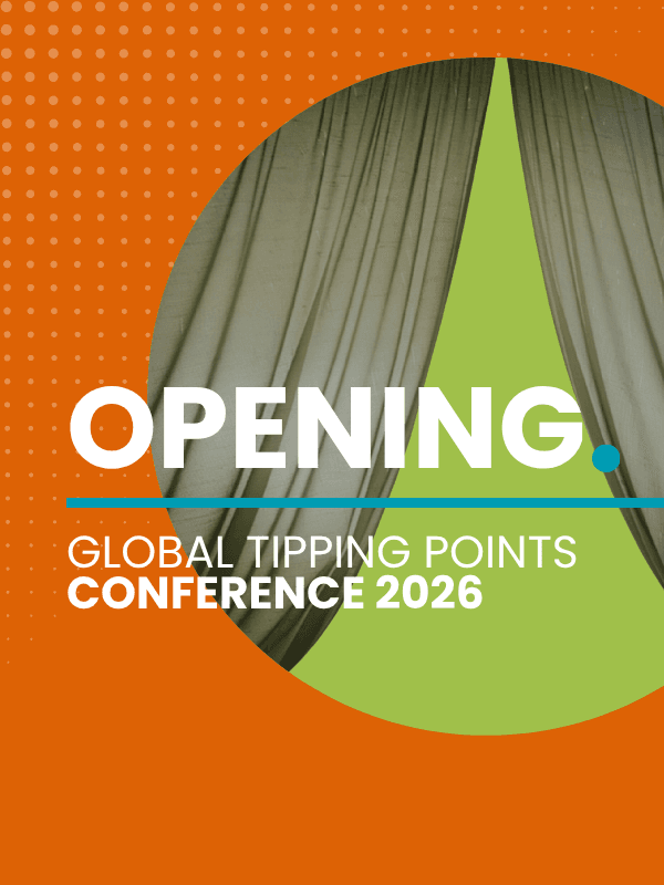 Opening of Global Tipping Points Conference 2026 promotional graphic